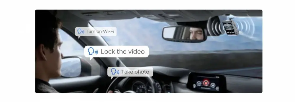 VIOFO Видеорегистратор Dash Cam A229 Plus 3 Channel - 2K, HDR, Sony STARVIS 2, GPS