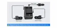 VIOFO Видеорегистратор Dash Cam A229 Plus 3 Channel - 2K, HDR, Sony STARVIS 2, GPS