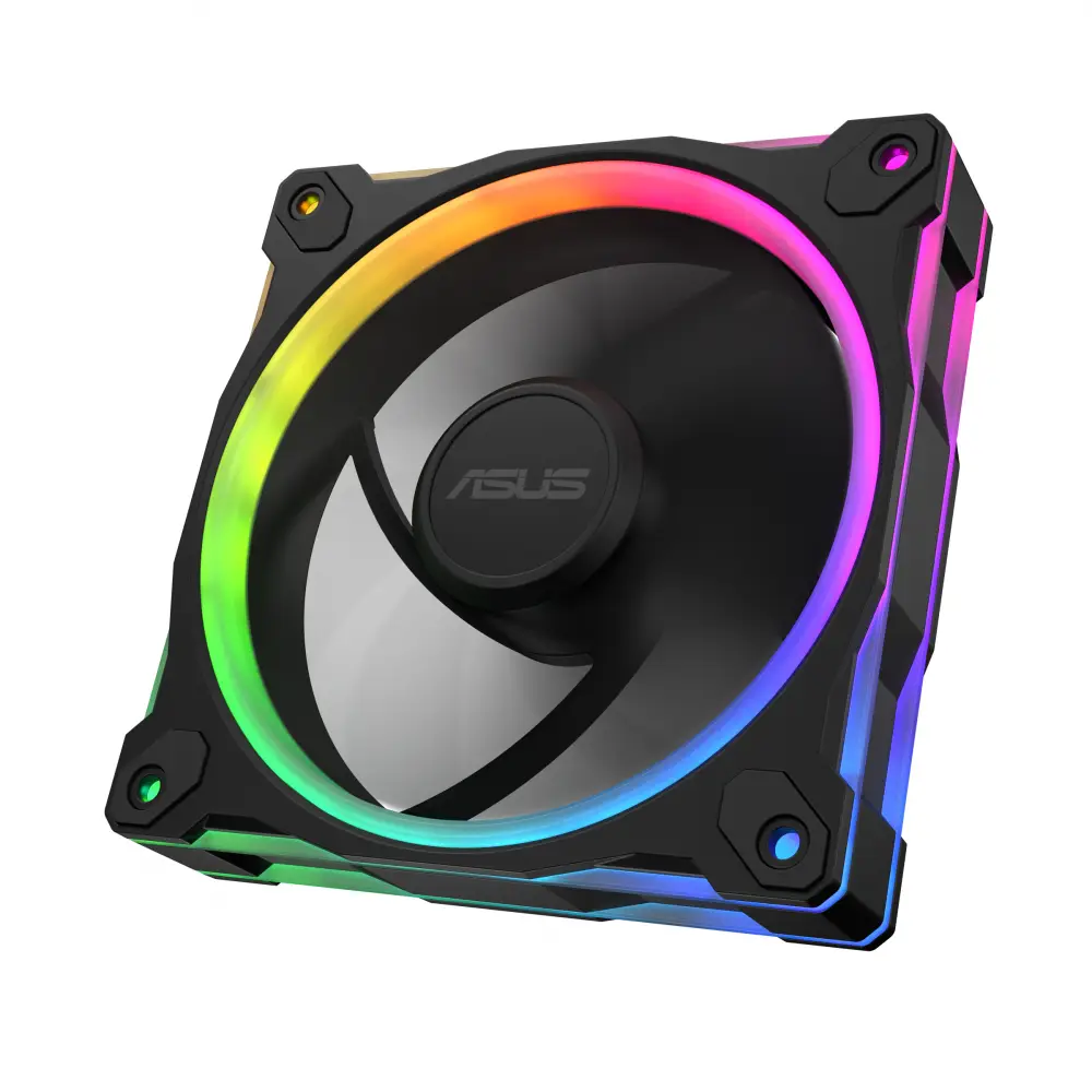 Комплект Вентилатори 3в1 ASUS PRIME MR120 ARGB Reverse Black Edition
