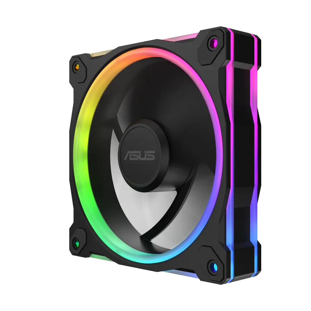 Комплект Вентилатори 3в1 ASUS PRIME MR120 ARGB Reverse Black Edition