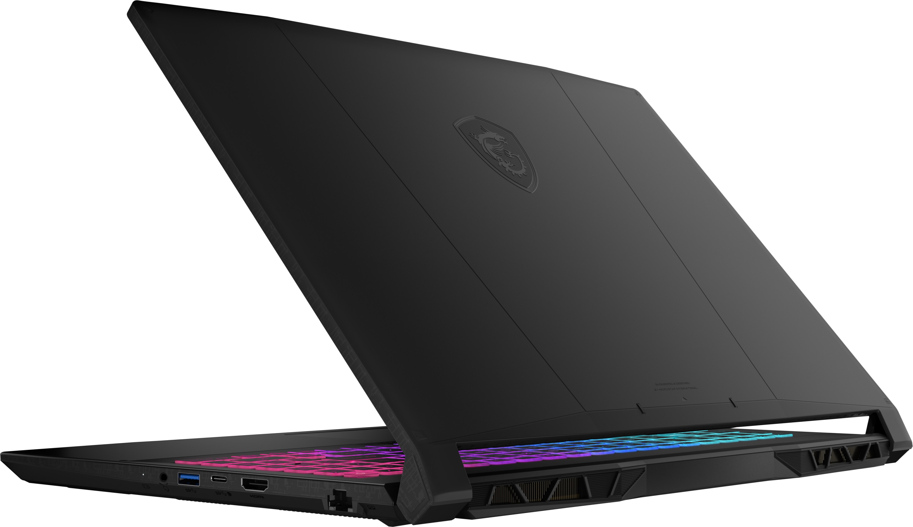 Лаптоп MSI CYBORG 15 A13VEK-1821XBG, Intel Core i7-13620H, 16GB DDR5 RAM, 512GB M.2 NVMe SSD, Nvidia GeForce RTX 4050 6GB, 15.6" IPS FHD 144Hz, Black - 9S7-15K111-1821