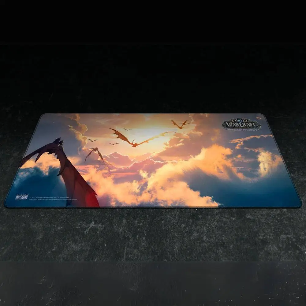 Геймърски пад World Of WarCraft Dragonflight - Clouds, XL