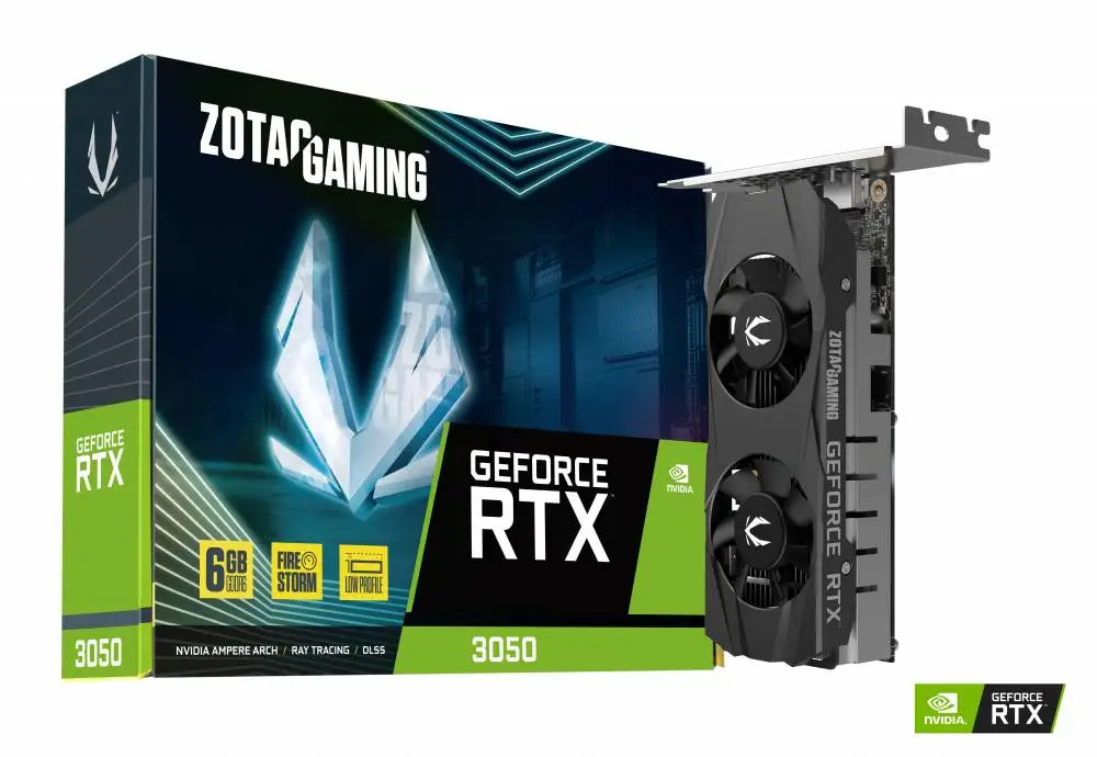 Видео карта ZOTAC GAMING RTX 3050 LP 6GB GDDR6