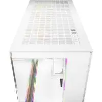 Кутия Arctic Xtender VG White Mid-Tower ATX Case 5 x A-RGB Fans PCIe Gen 4 riser included - ACPCC00017A