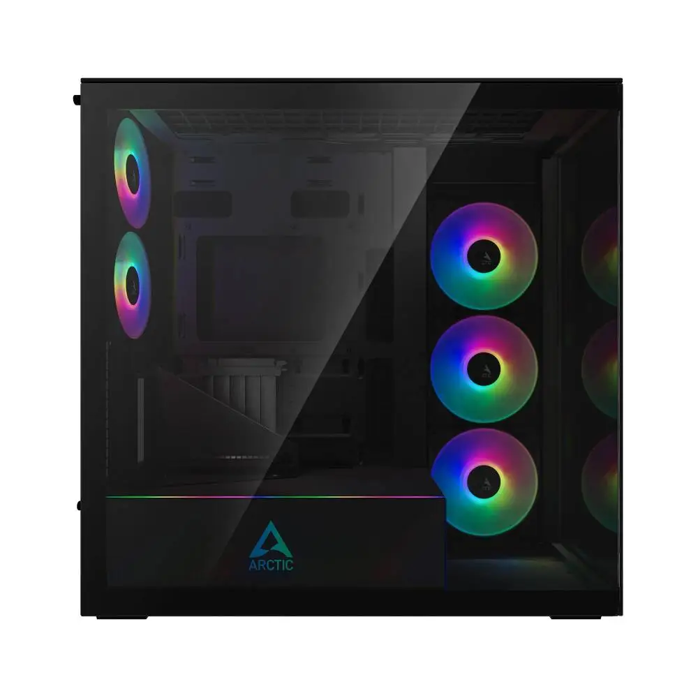 Кутия Arctic Xtender VG Mirror Black Mid-Tower ATX Case - ACPCC00019A