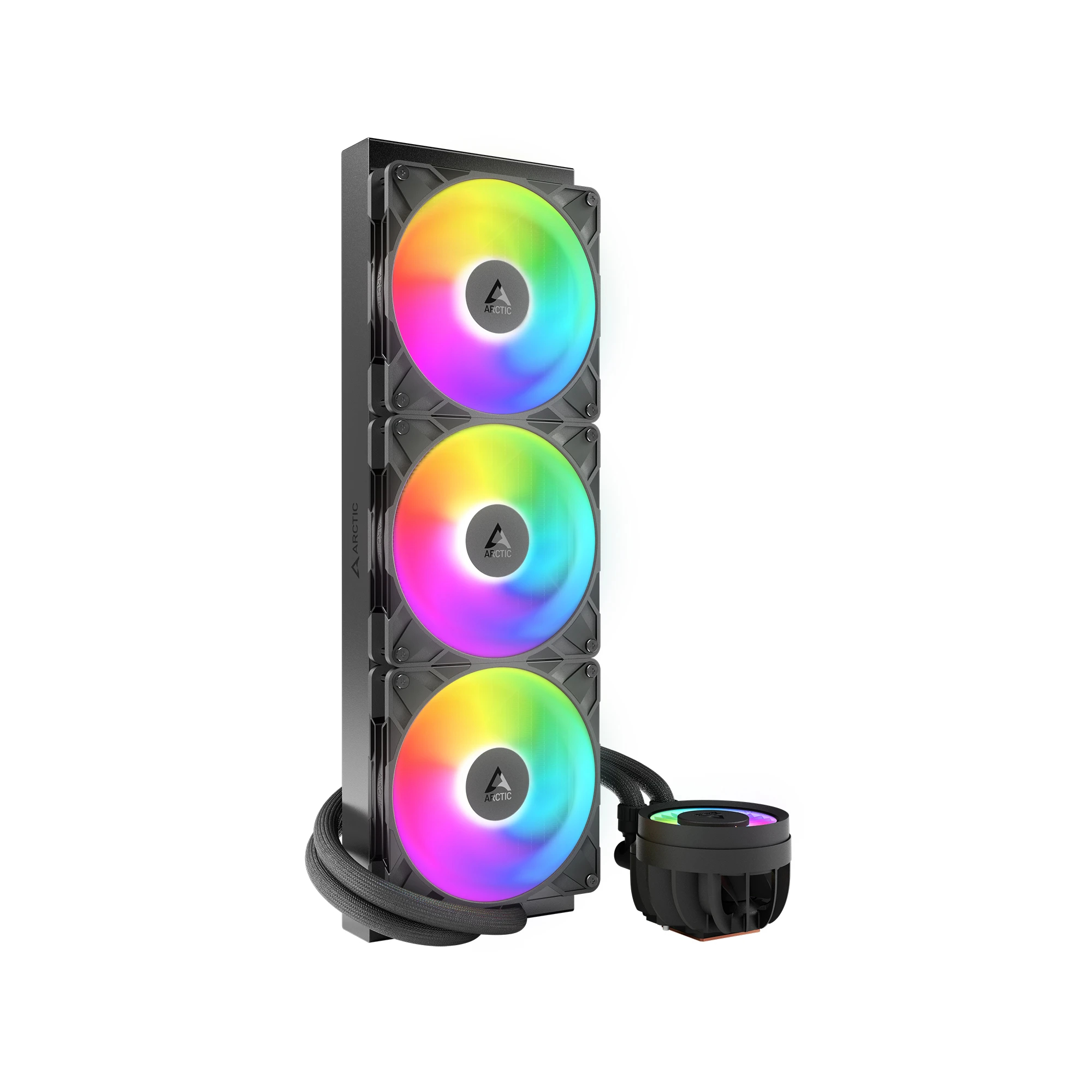 Водно охлаждане Arctic Liquid Freezer III Pro 420 A-RGB Black