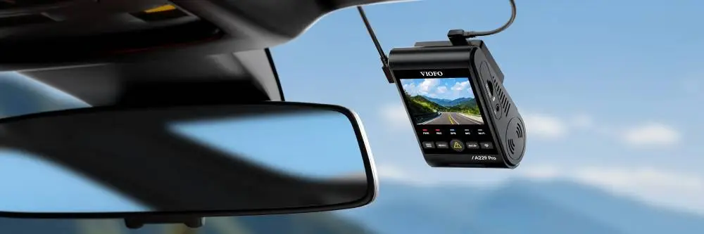 VIOFO Caméra de tableau de bord A229 Pro 2 Canaux - 4K, HDR, Dual Sony STARVIS 2, GPS, Bluetooth