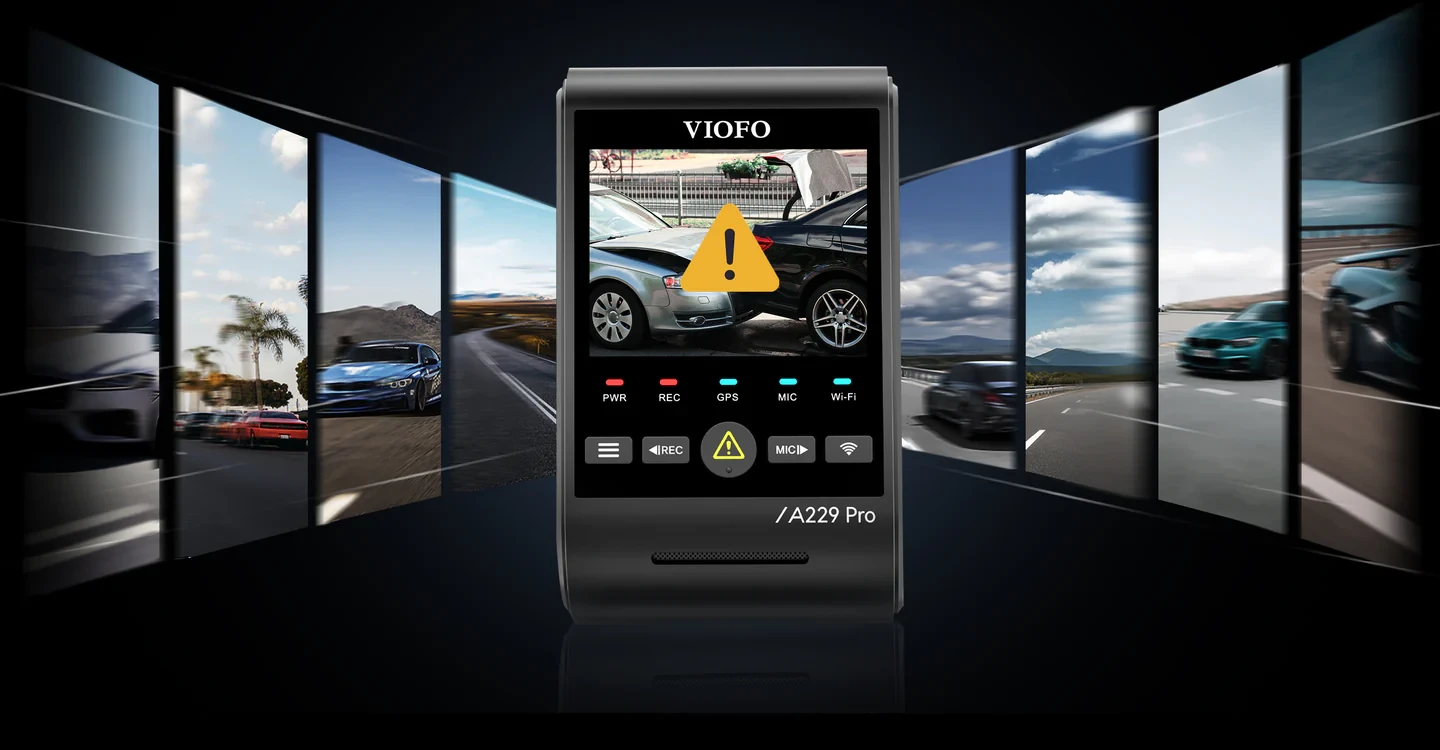 VIOFO Видеорегистратор Dash Cam A229 Pro 3 Channel - 4K, HDR, Dual Sony STARVIS 2, GPS, Bluetooth