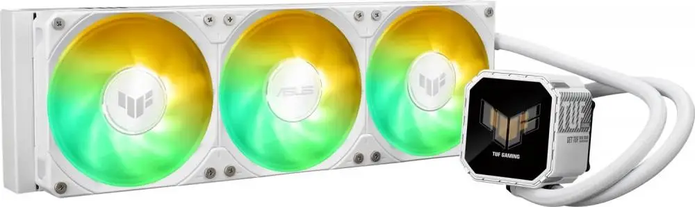 Охладител за процесор ASUS TUF Gaming LC III 360 ARGB LCD White Edition