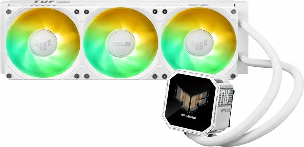 Охладител за процесор ASUS TUF Gaming LC III 360 ARGB LCD White Edition