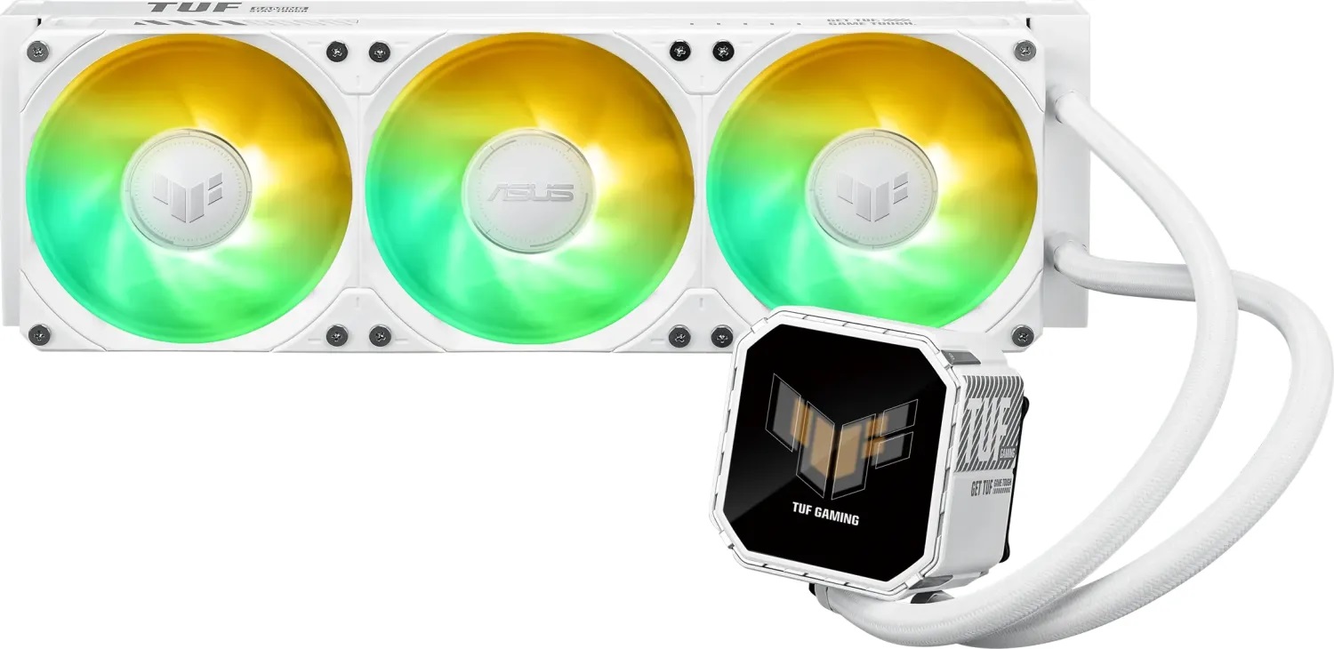 Охладител за процесор ASUS TUF Gaming LC III 360 ARGB LCD White Edition