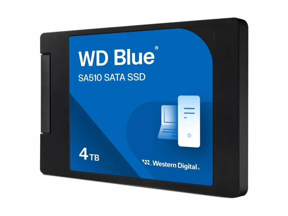 Диск SSD WD Blue SA510 4TB 2.5" SATA III 6Gb/s - WDS400T3B0A