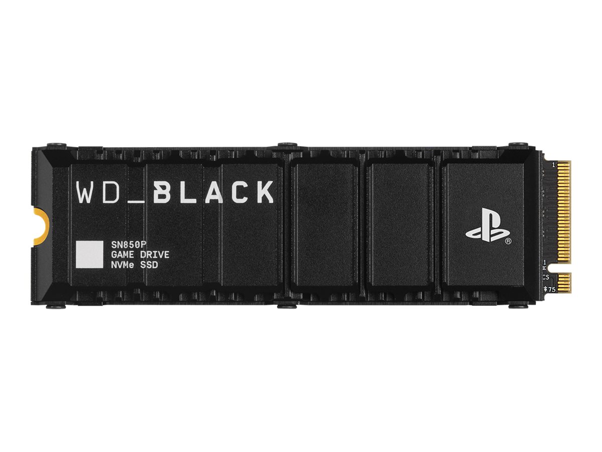 Диск SSD WD Black SN850P 1TB M.2 2280 NVMe SSD for PS5 - WDBBYV0010BNC-WRSN