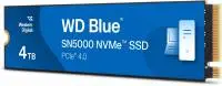 Диск SSD WD Blue SN5000 4TB M.2 2280 PCIe Gen4 - WDS400T4B0E-00BKY0