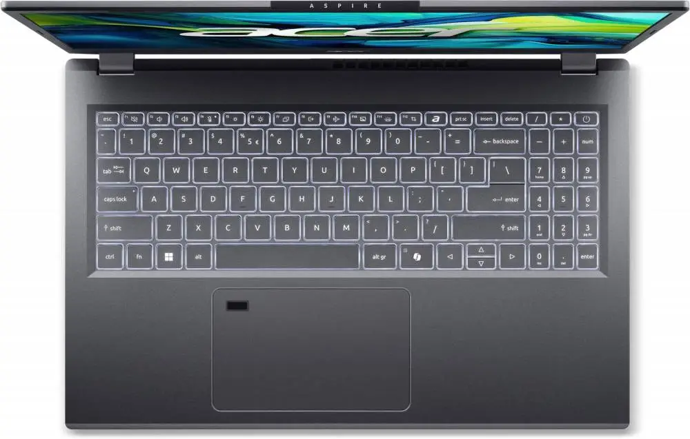 Лаптоп Acer Aspire 5 A15-51M - 15.6" FHD IPS, Intel Core 5-120U, 16GB LPDDR5 RAM, 1TB SSD, Free DOS