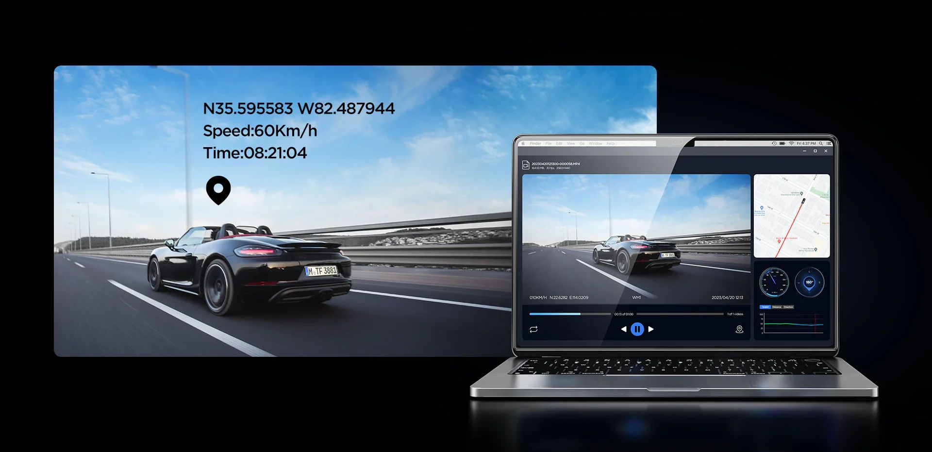 VIOFO Видеорегистратор Dash Cam VS1 - 2K, Sony STARVIS 2, 32GB SD Card Included, GPS, Bluetooth