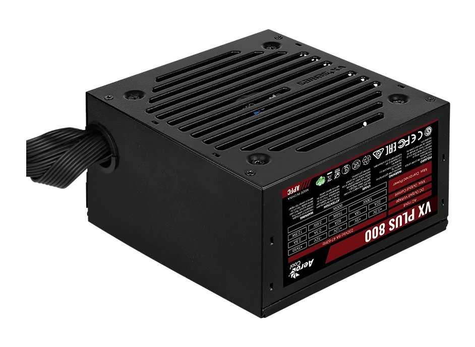 Захранване AeroCool VX PLUS STEALTH 800W A-PFC PSU - ACPN-VS80AEY.12