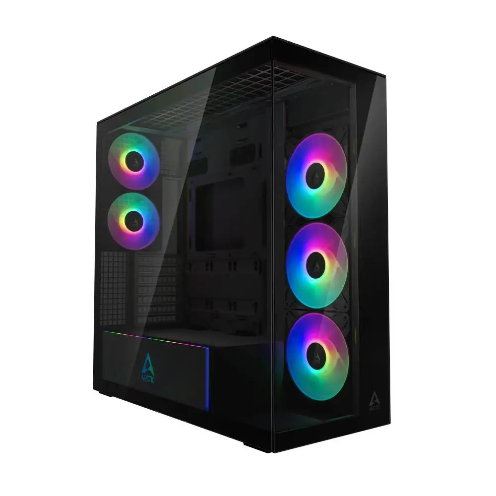 Кутия Arctic Xtender Mirror Black Case E-ATX 5 A-RGB Fans included