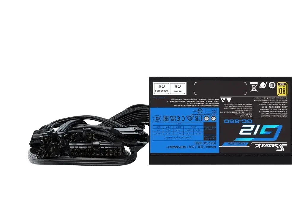 Захранване Seasonic G12 GM-850 V2 850W 80 Plus Gold PSU 