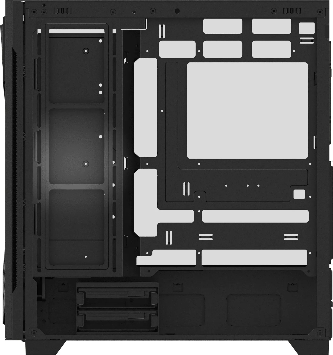 Кутия Adata XPG STARKER AIR BTF Black Mid-Tower ATX Case