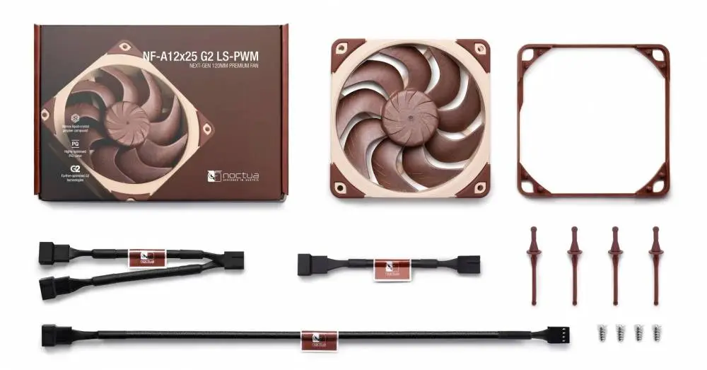 Вентилатор Noctua 120mm NF-A12x25 G2 LS-PWM
