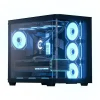 Кутия AeroCool P500C-G-BK-v1 Case ATX 4 x 120 mm Infinity Mirror A-RGB