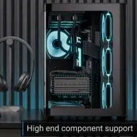 Кутия AeroCool P500C-G-BK-v1 Case ATX 4 x 120 mm Infinity Mirror A-RGB