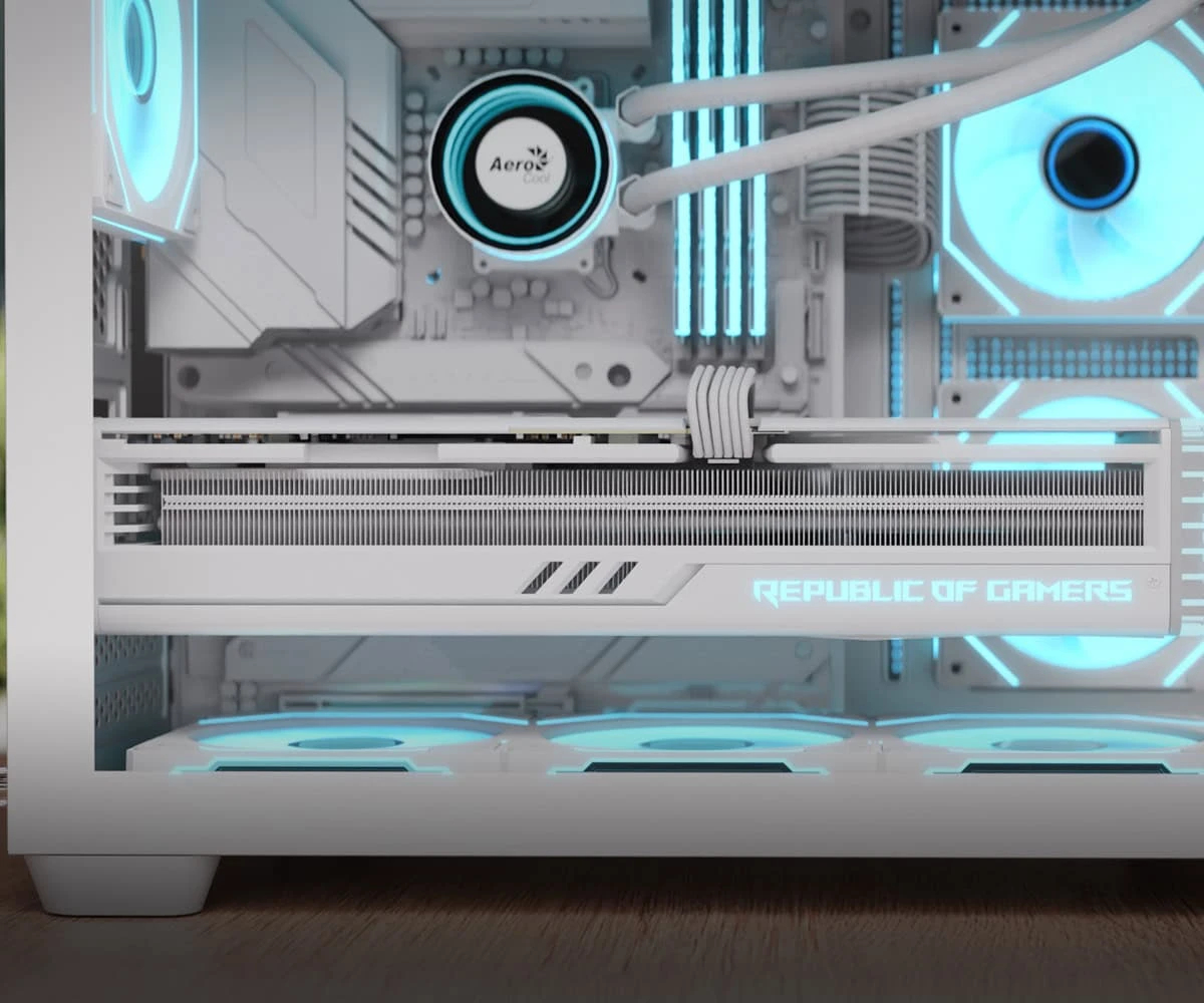Кутия AeroCool P300C-G-WT-v1 Case mATX 3 x 120 mm Infinity Mirror A-RGB