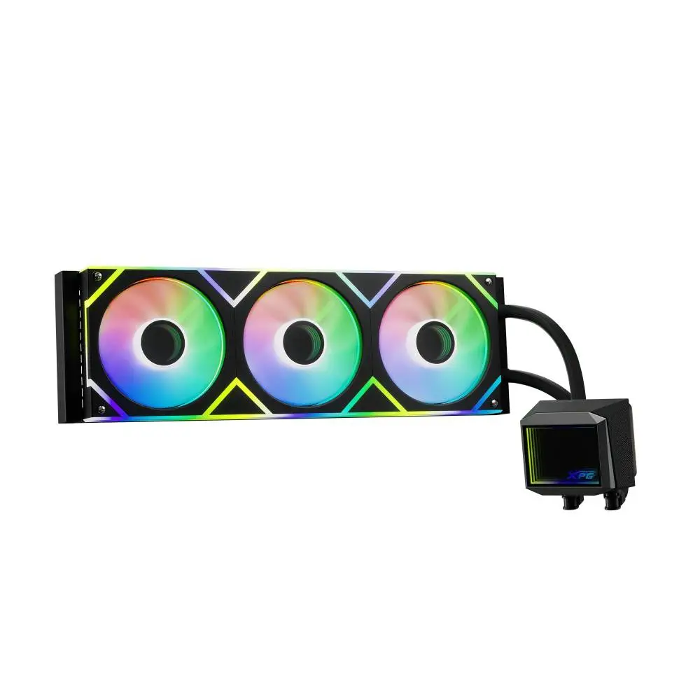 Водно охлаждане за процесор Adata XPG LEVANTE II 360 ARGB Black AIO CPU LIQUID COOLER