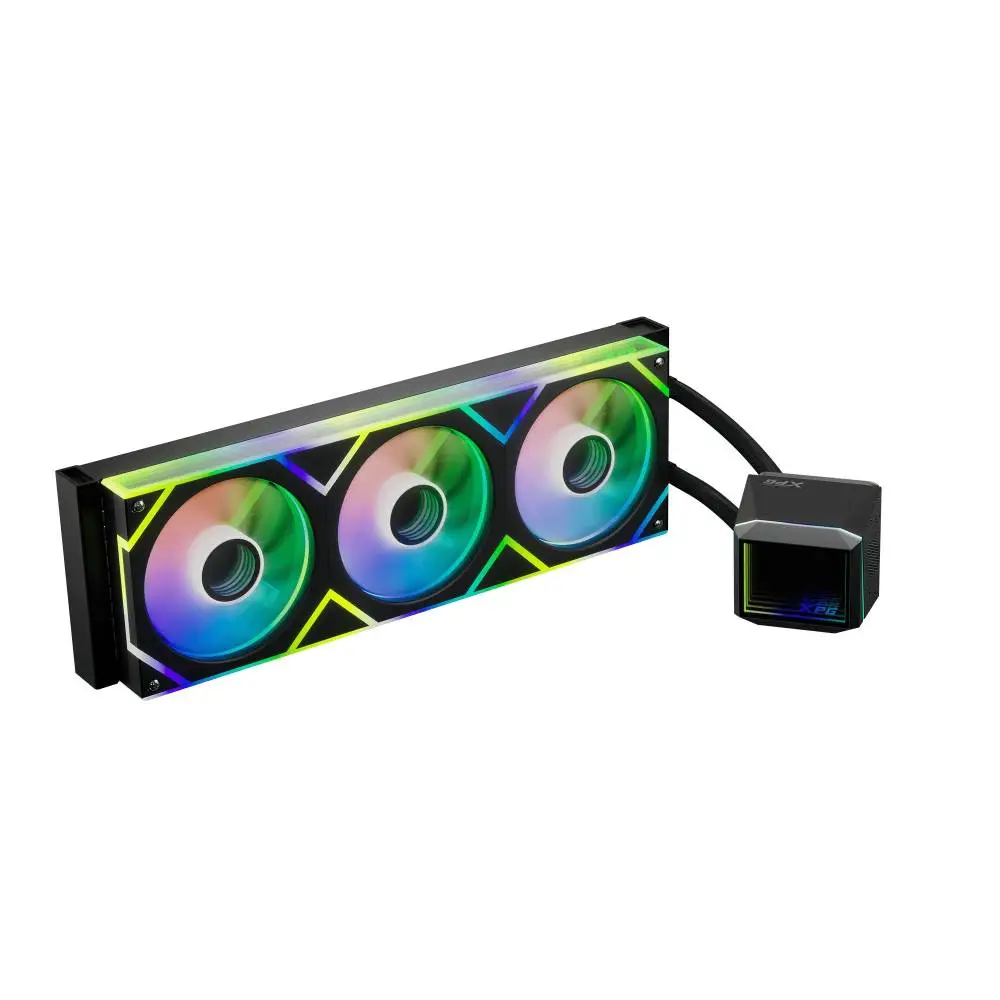 Водно охлаждане за процесор Adata XPG LEVANTE II 360 ARGB Black AIO CPU LIQUID COOLER