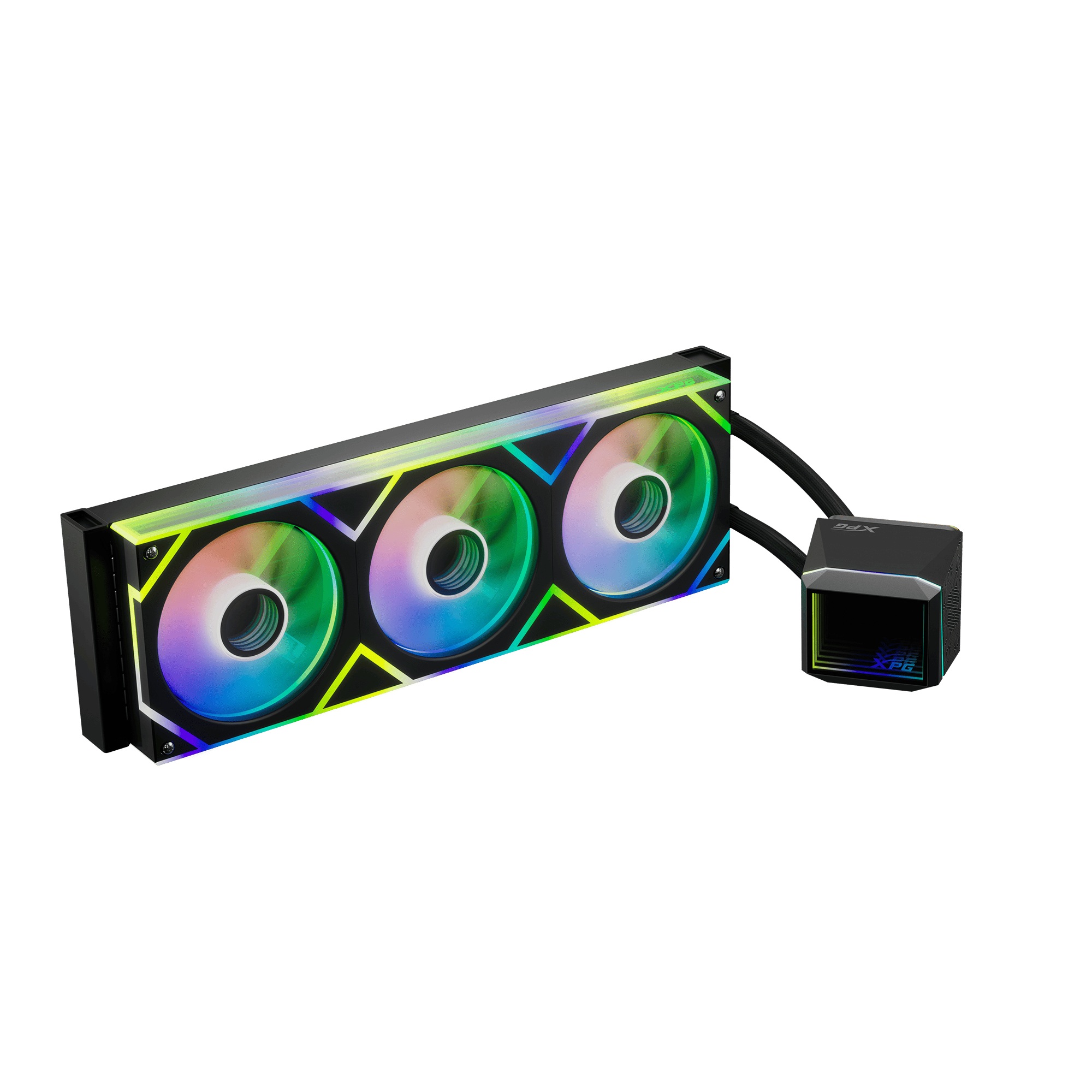 Водно охлаждане за процесор Adata XPG LEVANTE II 360 ARGB Black AIO CPU LIQUID COOLER