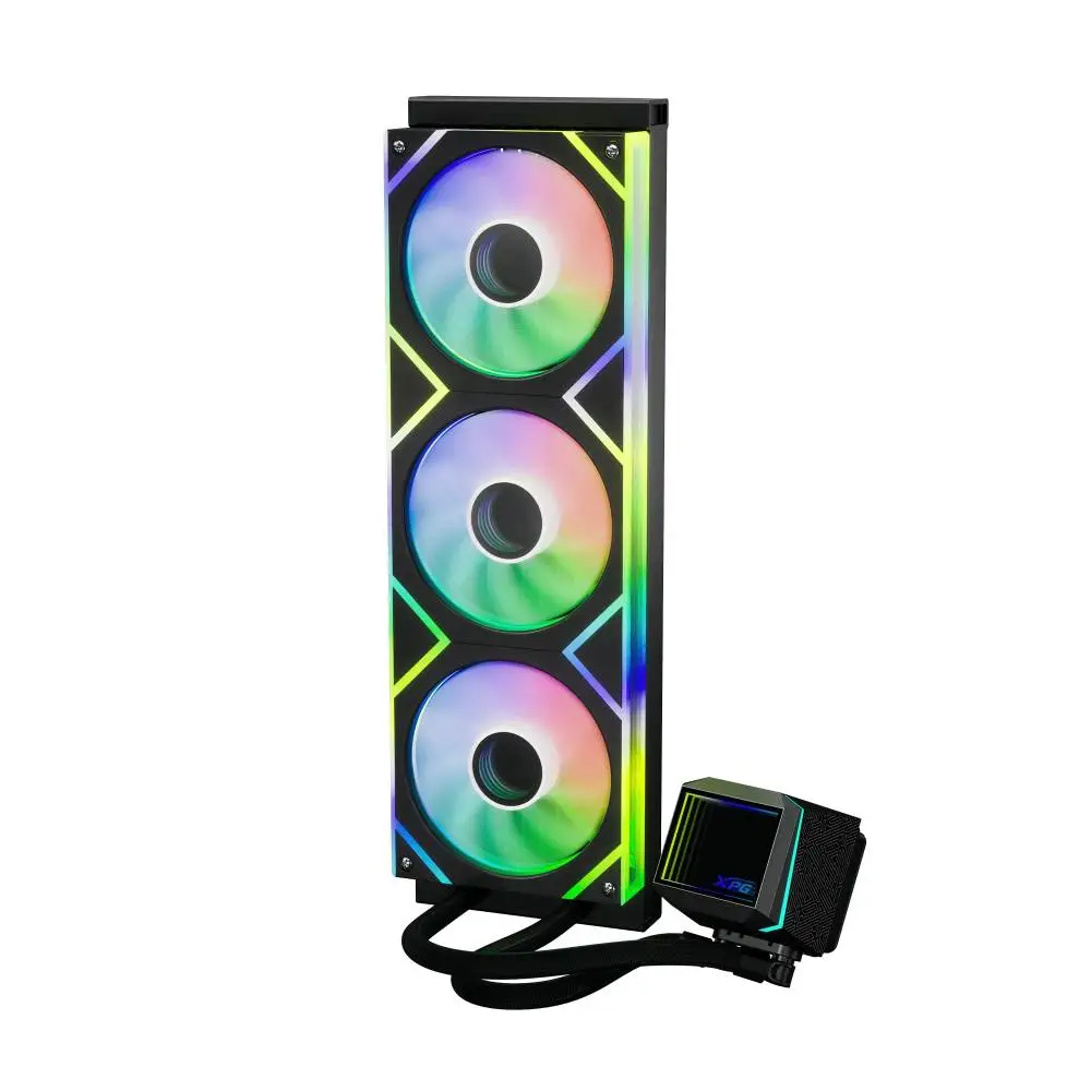 Водно охлаждане за процесор Adata XPG LEVANTE II 360 ARGB Black AIO CPU LIQUID COOLER