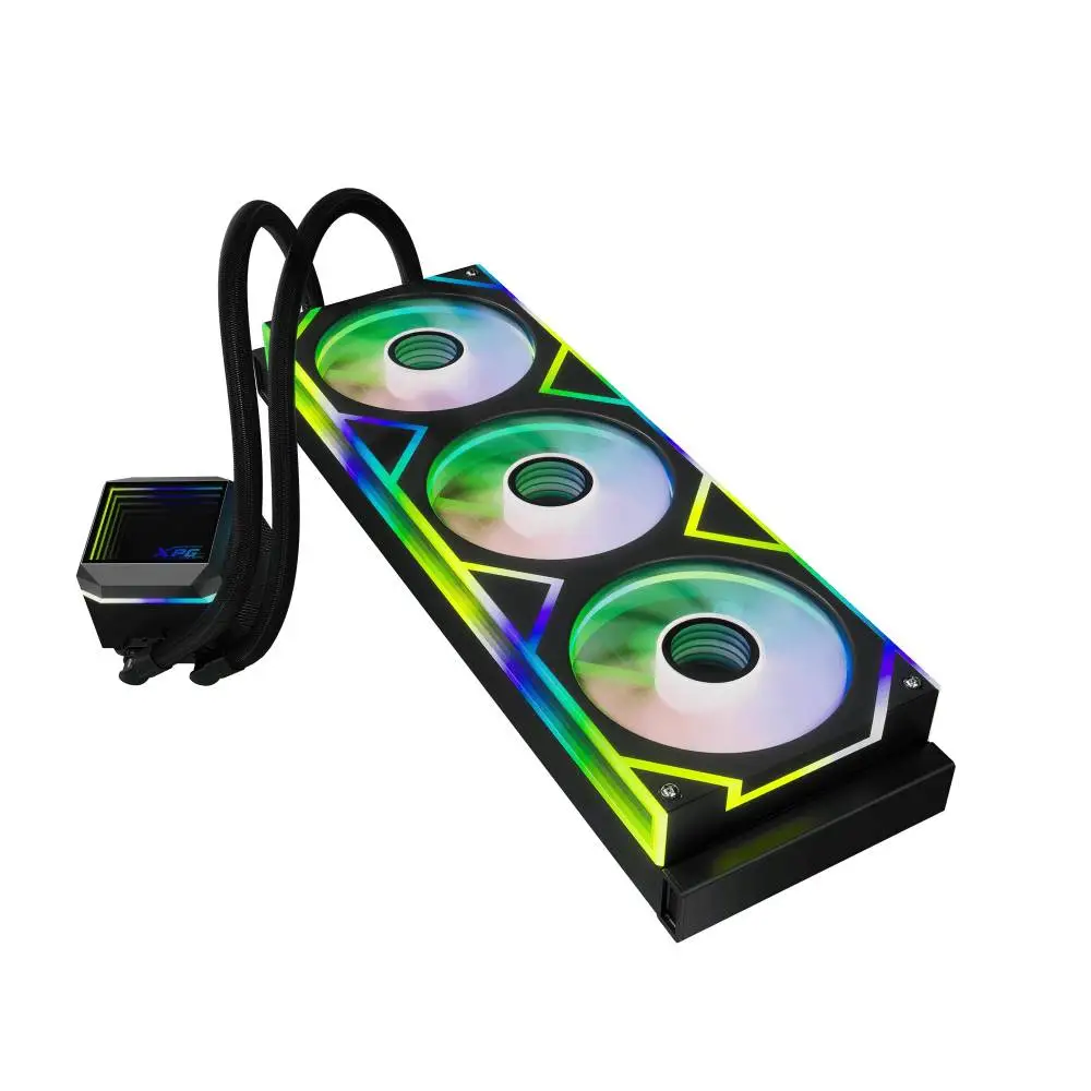 Водно охлаждане за процесор Adata XPG LEVANTE II 360 ARGB Black AIO CPU LIQUID COOLER