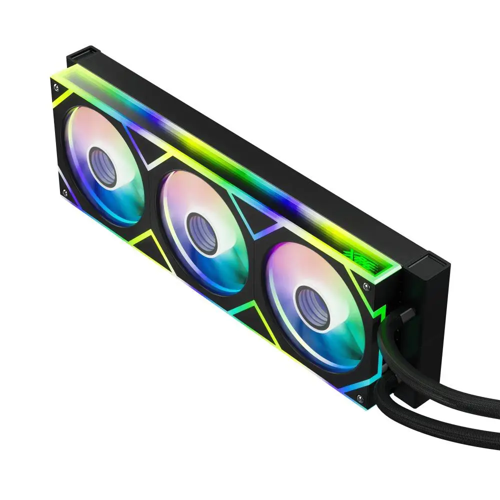 Водно охлаждане за процесор Adata XPG LEVANTE II 360 ARGB Black AIO CPU LIQUID COOLER