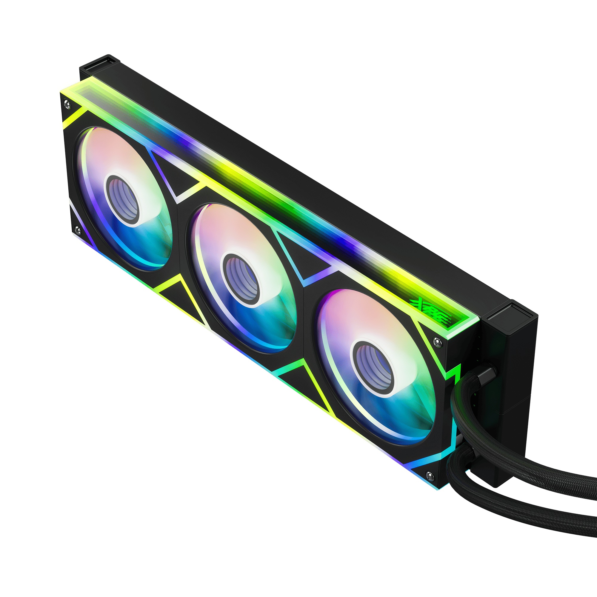 Водно охлаждане за процесор Adata XPG LEVANTE II 360 ARGB Black AIO CPU LIQUID COOLER