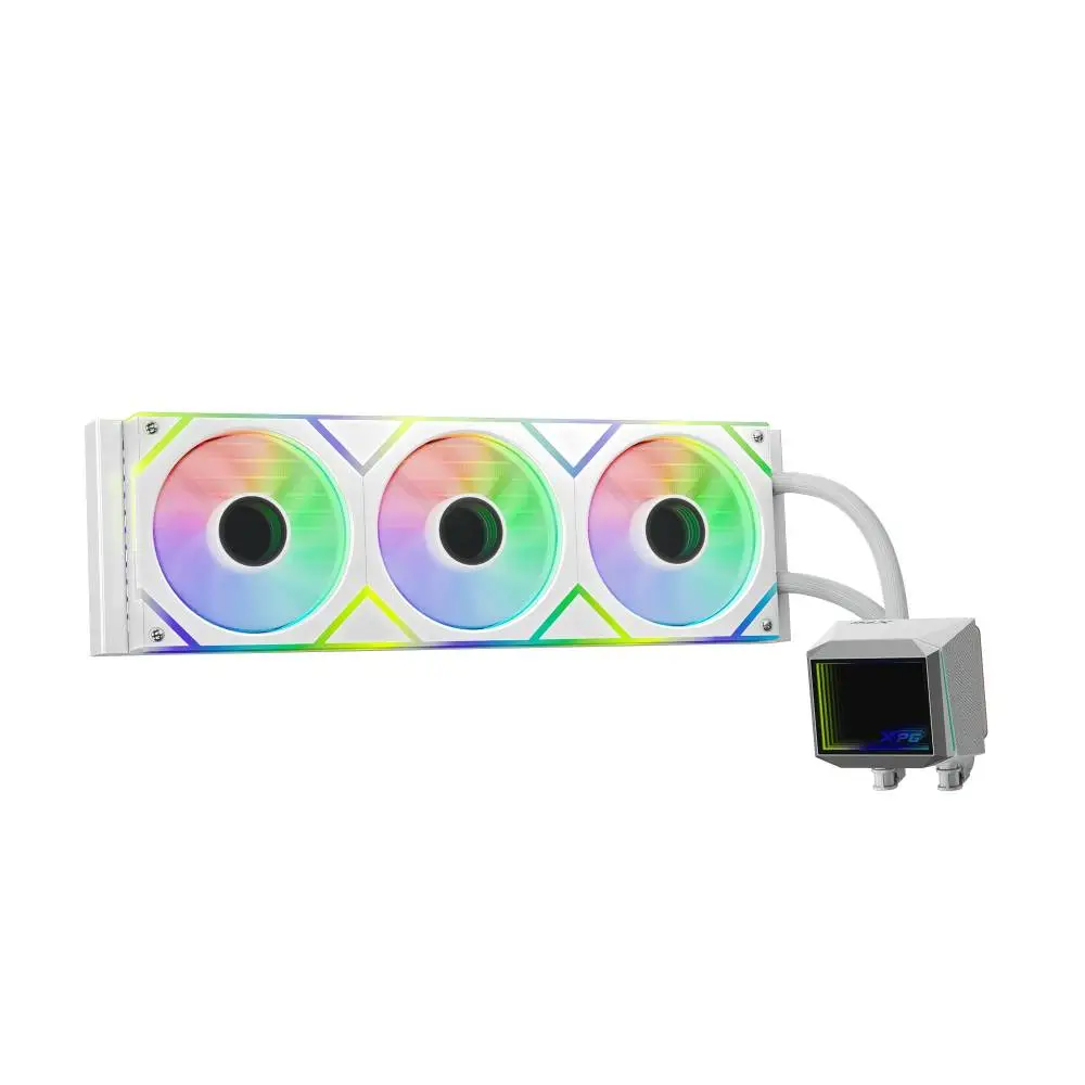 Водно охлаждане за процесор Adata XPG LEVANTE II 360 ARGB White AIO CPU LIQUID COOLER