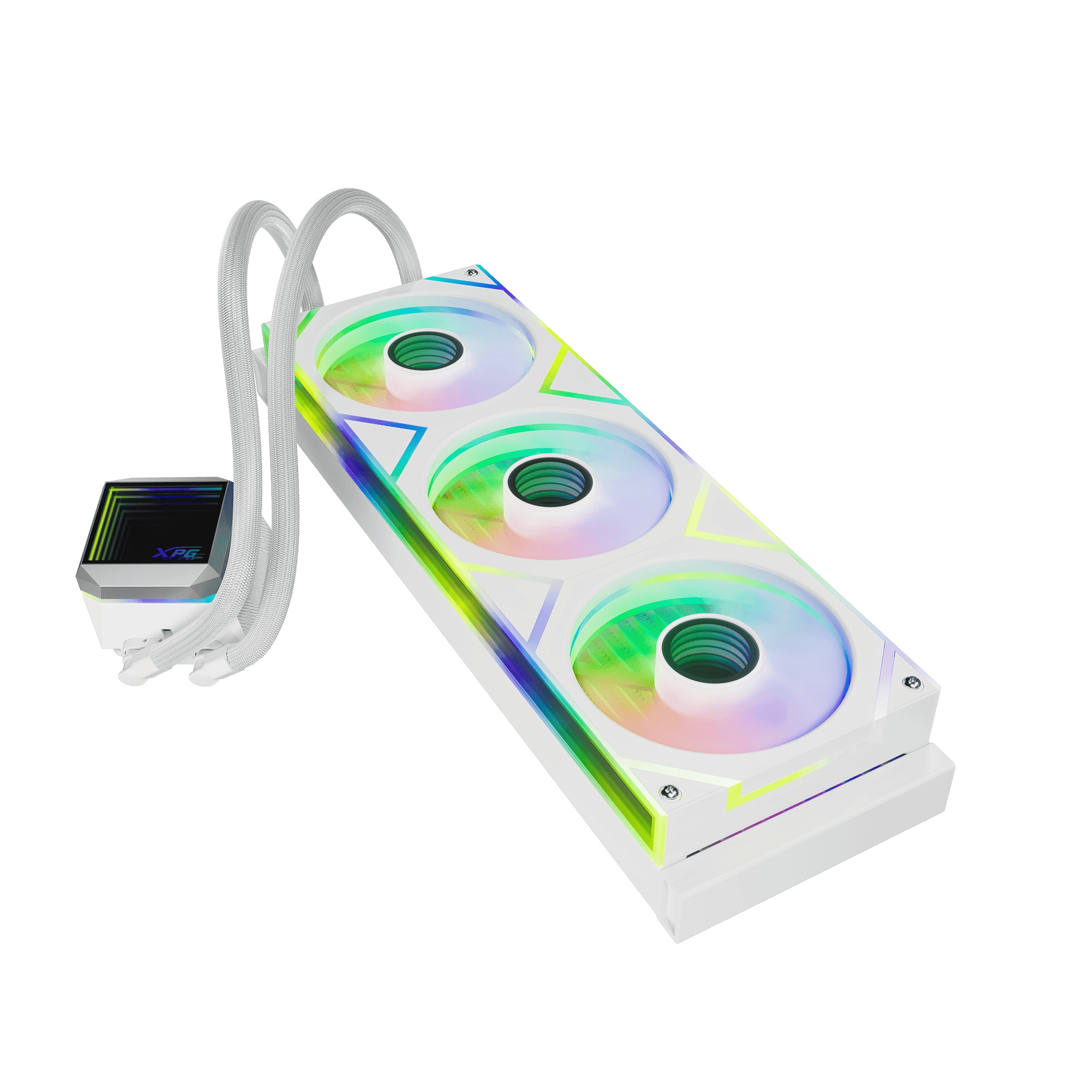 Водно охлаждане за процесор Adata XPG LEVANTE II 360 ARGB White AIO CPU LIQUID COOLER