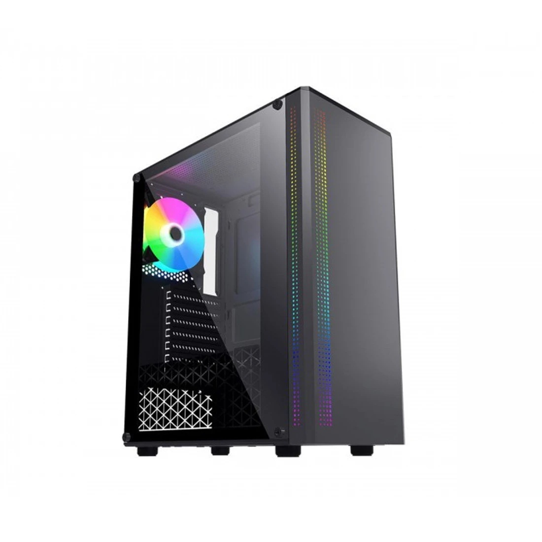 Кутия VLINE U10 RGB Black Mid-Tower ATX Case