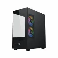 Кутия Xigmatek ALPHARD M mATX Case 4 x 120 mm ARGB Fans