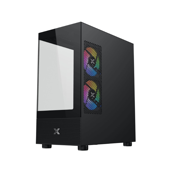 Кутия Xigmatek ALPHARD M mATX Case 4 x 120 mm ARGB Fans