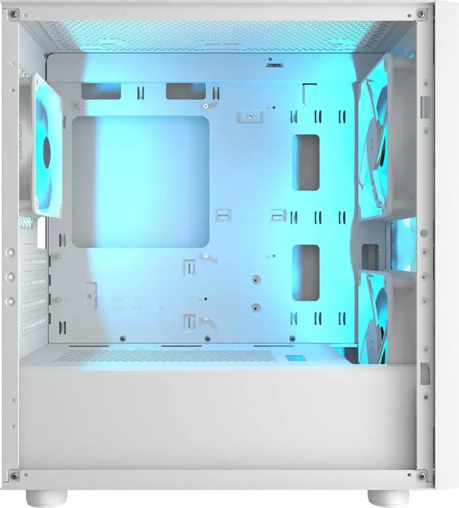 Кутия COUGAR UNIFACE MINI RGB White Mid-Tower Case - CGR-55C9W-RGB