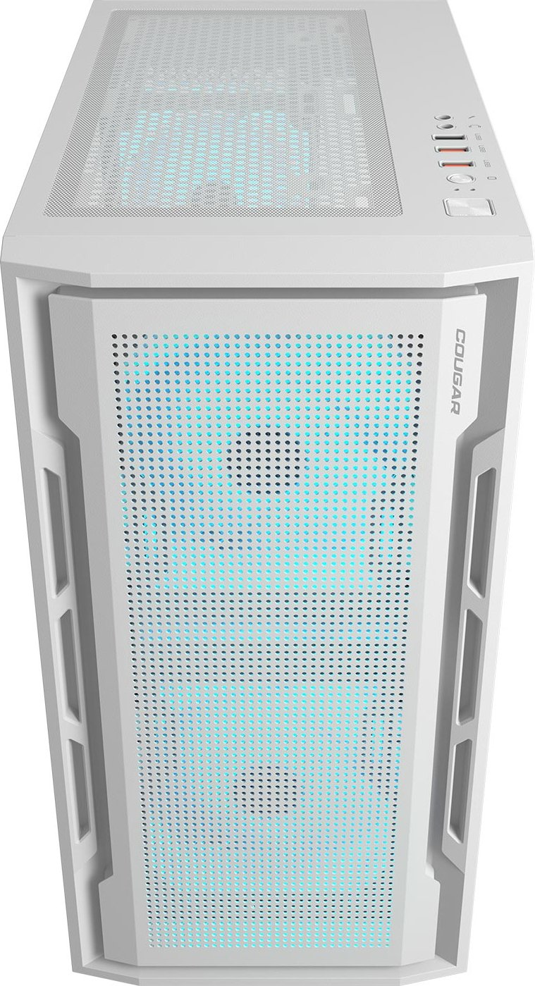 Кутия COUGAR UNIFACE MINI RGB White Mid-Tower Case - CGR-55C9W-RGB