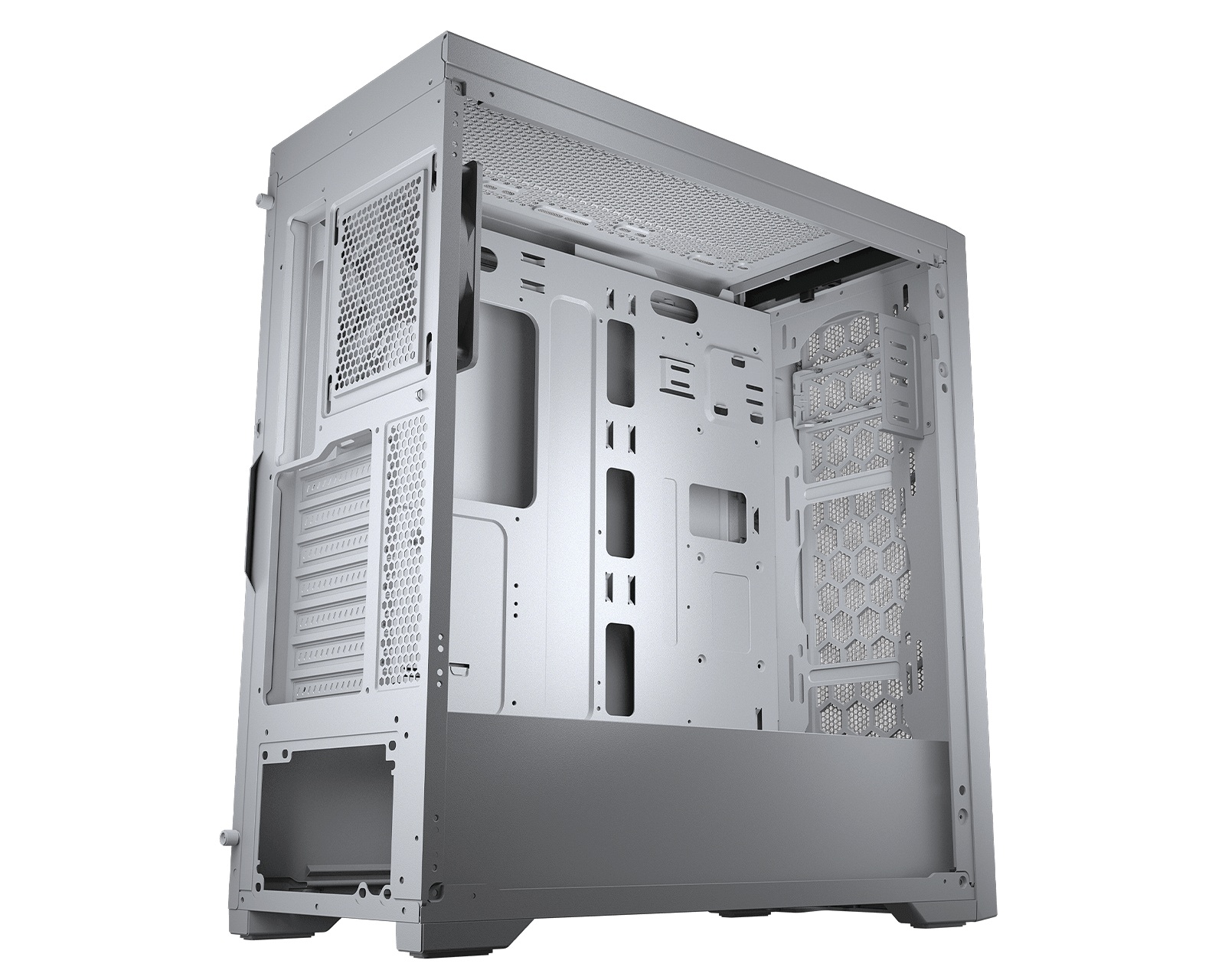 Кутия COUGAR MX330-G PRO White Mid-Tower ATX Case - CGR-MX330-G PRO W