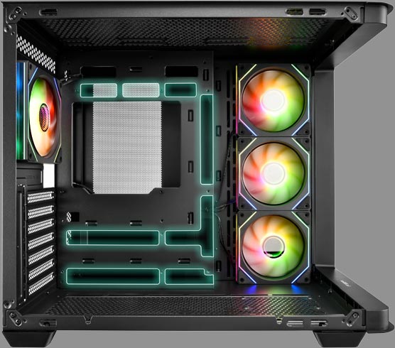 Кутия FSP Group M580-BA ATX Mid-Tower Case