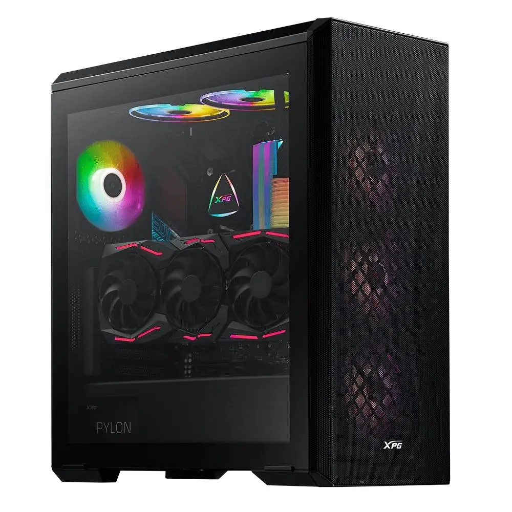 Кутия Adata DEFENDER Black Mid-Tower ATX Case