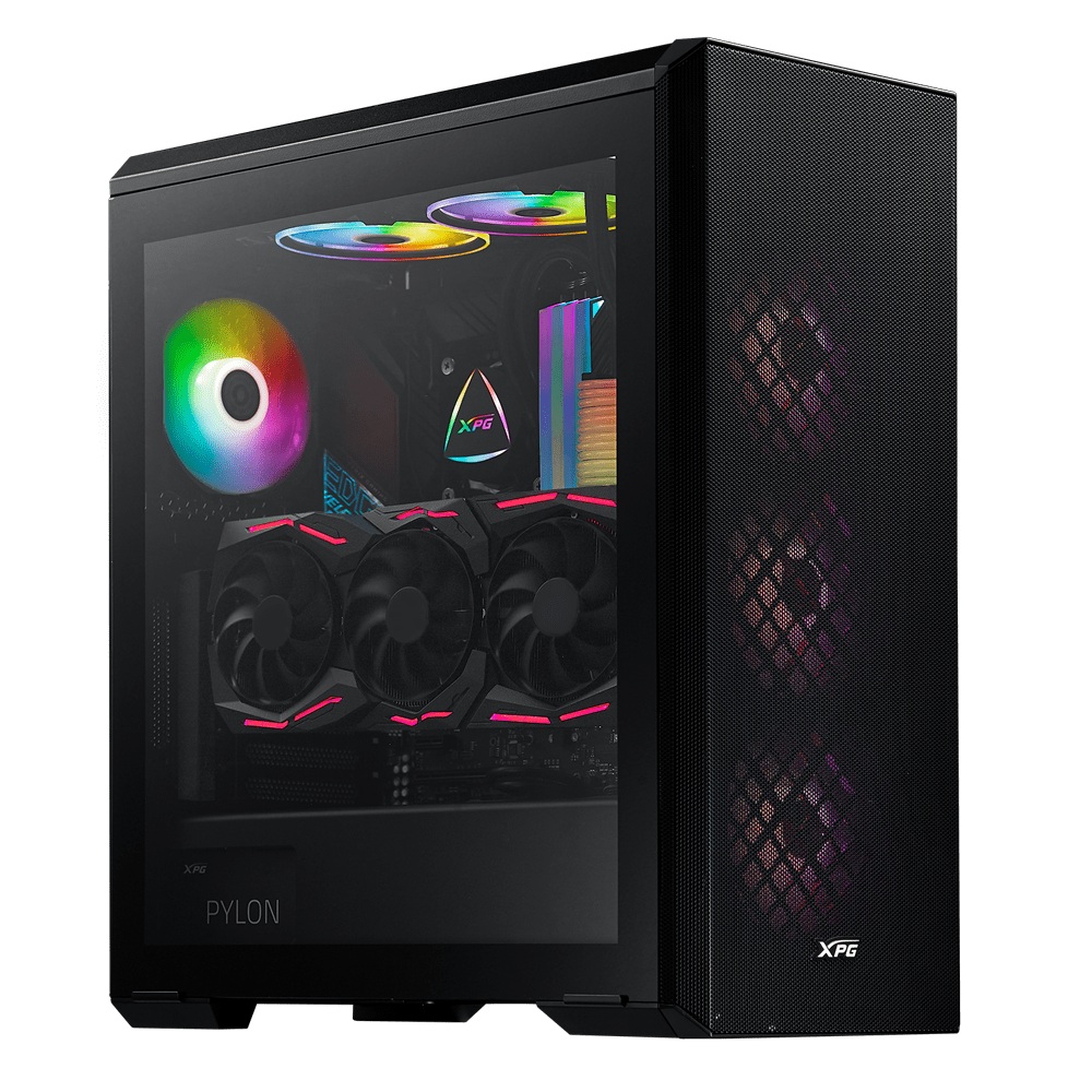 Кутия Adata DEFENDER Black Mid-Tower ATX Case
