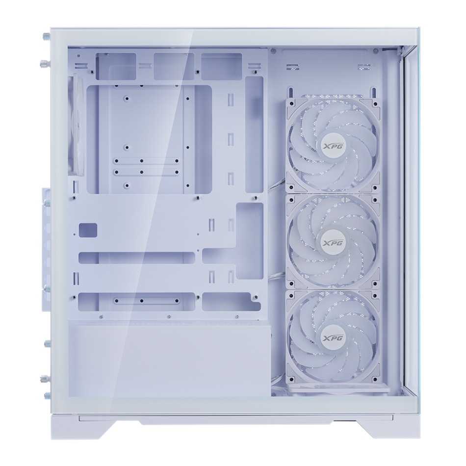 Boîtier Adata INVADER X BTF MT White Mid-Tower ATX Case