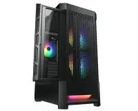 Кутия COUGAR AIRFACE RGB PC Case Mid Tower Black - CGR-5ZD1B-AIR-RGB
