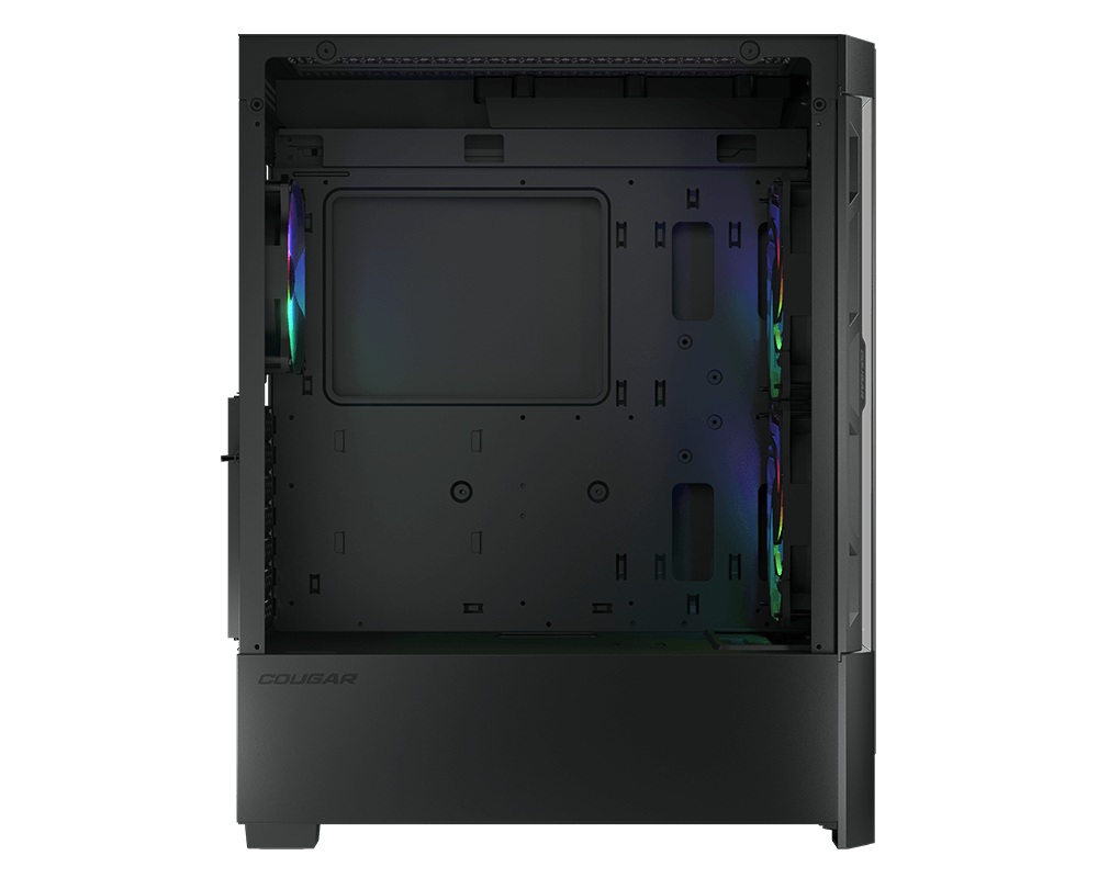 Кутия COUGAR AIRFACE RGB PC Case Mid Tower Black - CGR-5ZD1B-AIR-RGB