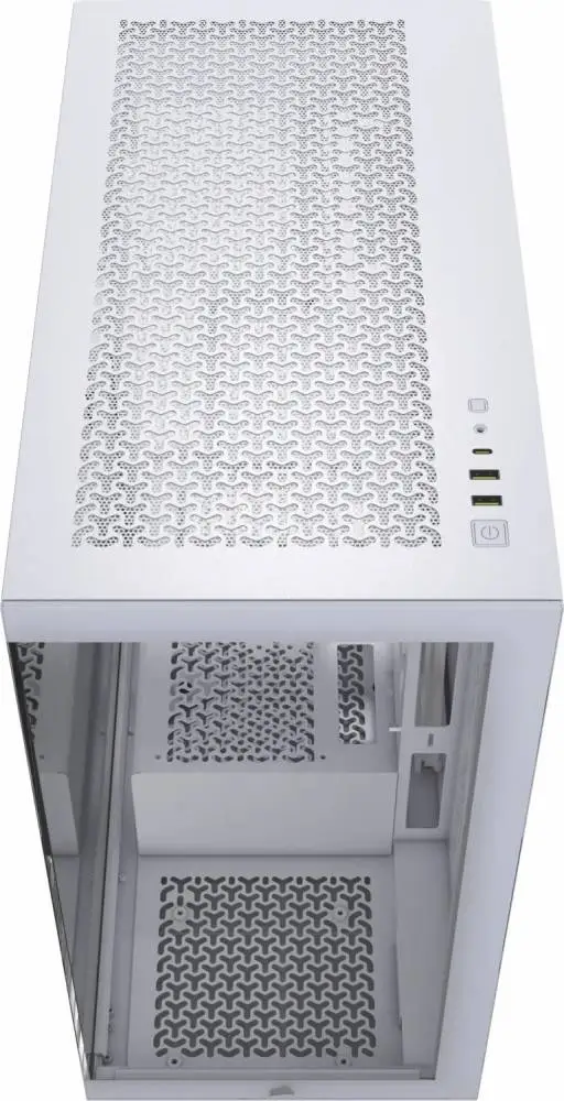 Кутия Corsair 3500X Tempered Glass Mid-Tower White - CC-9011277-WW
